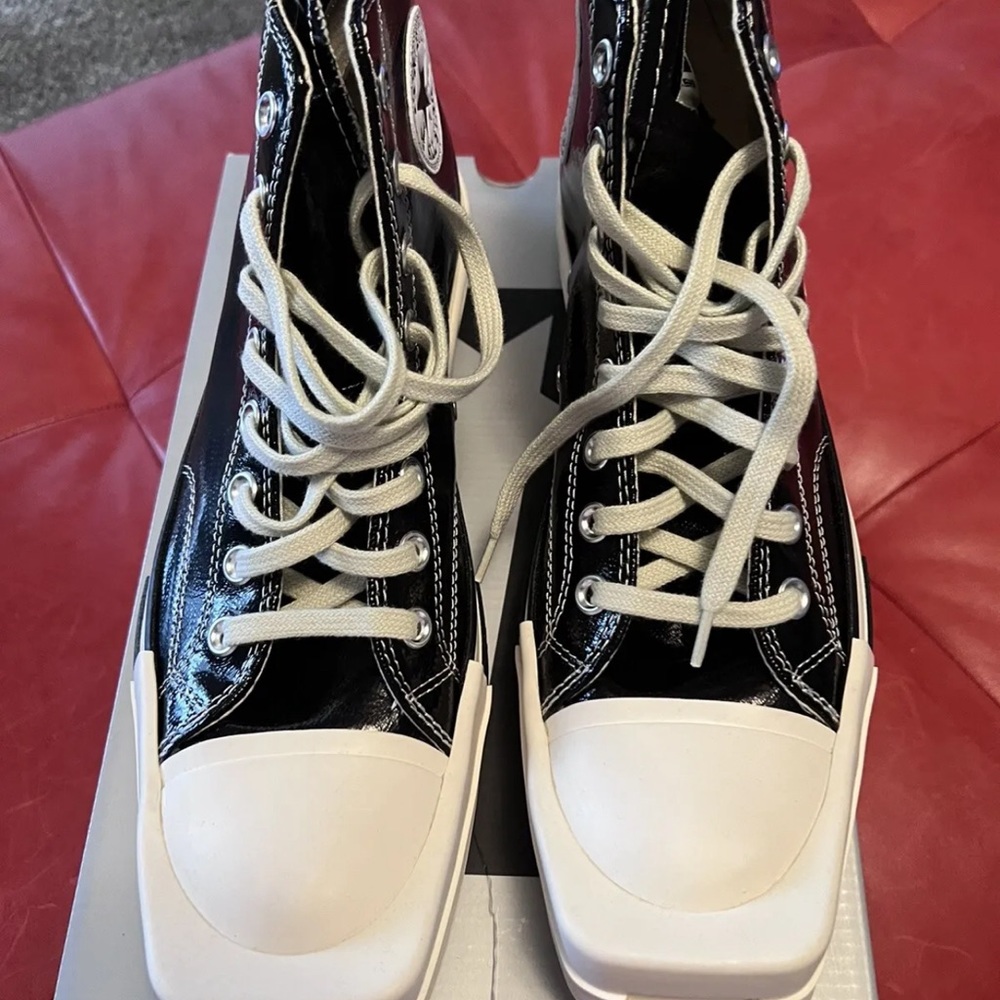 Converse Chuck 70 Hi TURBODRK  x Rick Owens Black Unisex Shoes Size: 7 M